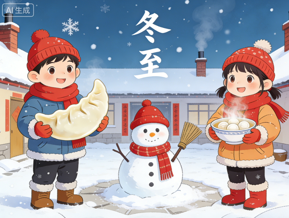 冬至：夜尽昼长，岁寒安暖<